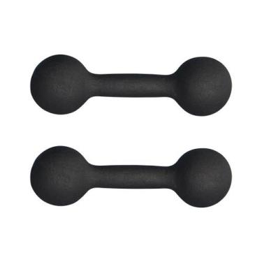 Imagem de Par De Halter Bola Pintado 6Kg Peso Treino Academia Ar Livre - Camarx