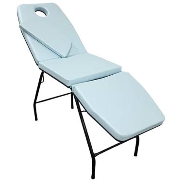 Imagem de Maca Estética Massagem 3 posições com Orifício para o Rosto (Tiffany Facto Estrutura Preta)