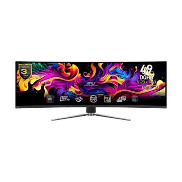 Imagem de Monitor Gamer Curvo MSI MPG 491CQP QD-OLED, 49" DQHD, DisplayHDR, 144H