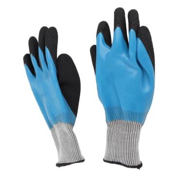 Imagem de Design de Luvas Isoladas para Eletricista, Luvas de Borracha Elétrica Com Aderência Antiderrapante, Alta Temperatura e Retardador de Chamas, Ideal para Eletricistas, Trabalho