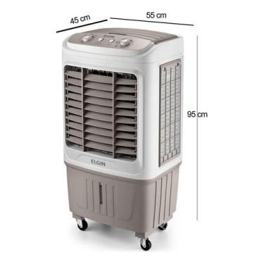 Imagem de Climatizador Portátil Comercial Big Air 45 Litros Da Elgin Cor Branco 