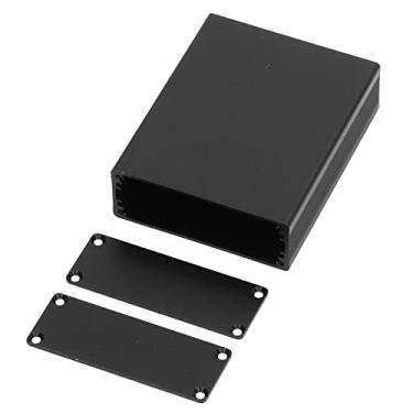 Imagem de Caixa Elétrica de Liga de Alumínio, Jateamento de Areia e Tratamento de Oxidação, Impermeável, Fácil de Montar, 24x64x80mm, para Amplificador de Energia, Placa de Circuito,