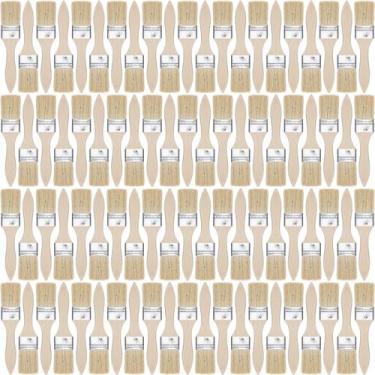 Imagem de Pincéis de pintura Skylety 120 unidades, pincel de lascas de 3,8 cm, a