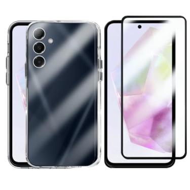 Imagem de Kit Capa Case Capinha e Película 3D Vidro Para Galaxy A35