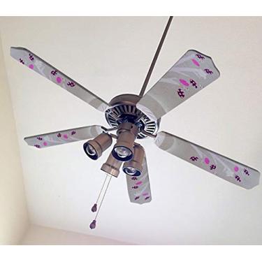 Imagem de Fancy Blade Capas de lâmina de ventilador de teto de coruja fofa em árvore