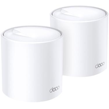 Imagem de Roteador Wireless Tp-link Deco X20 Ax1800 (2-pack) 574 Mbps Em 2.4ghz + 1201 Mbps Em 5ghz - Branco