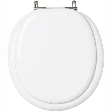 Imagem de Assento Sanitario Almofadado Buzios Branco Para Vaso Hervy