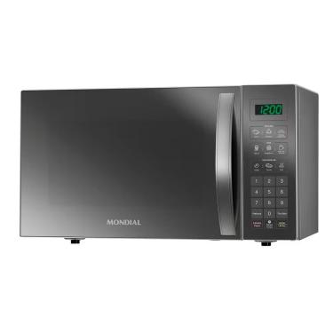 Imagem de Forno Micro Ondas Mondial Line Mo0234e Manter Aquecido 34l Cinza Espelhado 110v