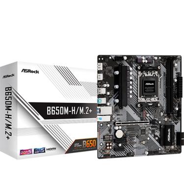 Imagem de Placa Mãe Asrock B650m-h, Amd Am5, Ddr5, Micro Atx, M.2+