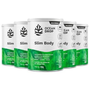 Imagem de Kit 5 Slim Body Ocean Drop Vegano 120 Cápsulas