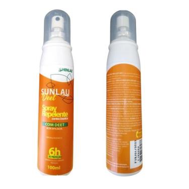 Imagem de Repelente insetos mosquito sunlau spray 6 horas com deet
