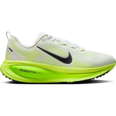 Imagem de Nike Tênis de corrida feminino Vomero 18 (HM6804-102, branco/verde elétrico/volt/preto), Branco/Verde elétrico/Volt/Preto, 36
