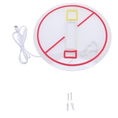 Imagem de LED Neon Light Não Fumar USB Alimentado Dimmable Sinal Acrílico para Shop Club Party Lugares Públicos