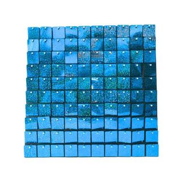 Imagem de Painel Mágico Shimmer Wall - 30cm x 30cm - Extra Festas, Azul Claro