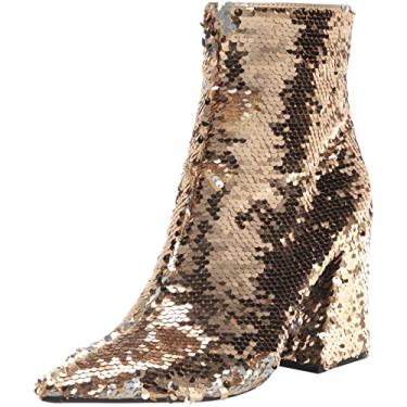 Imagem de Madden Girl Bota feminina moderna com lantejoulas douradas, 42