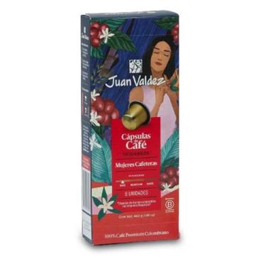 Imagem de Café Cápsula Nespresso Juan Valdez Mujeres Cafeteras 8 Caps