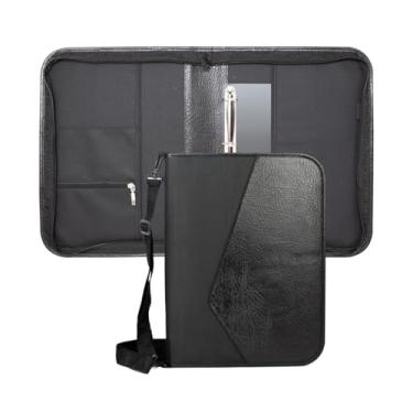 Imagem de Pasta Fichário Universitária Incorpast 16221 – com 4 Argolas, Prancheta e Alça Tira Colo Reforçada – Organização Escolar, Estudos e Escritório