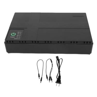 Imagem de Fockety Mini UPS de bateria reserva, fonte de alimentação ininterrupta de 18 W e 10400 mAh para computador com saíde USB, DC e POE, UPS de roteador doméstico para modem, câmera (Plugue nos EUA)