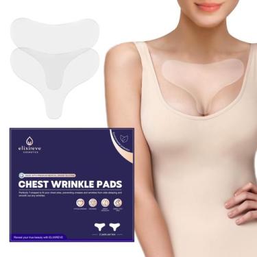 Imagem de Almofadas anti-rugas no peito PURITY BABE, silicone, reutilizáveis, 2 
