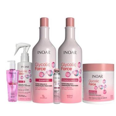 Imagem de Inoar Glycolic Force Kit 6 Produtos