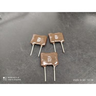 Imagem de 1x Capacitor Mica Prata 3nf/1kv = 3k/1kv 5% Icl