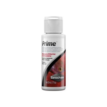 Imagem de Seachem Prime 50ml - Remove Amônia, Cloro E Metais Pesados
