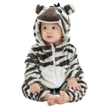 Imagem de Macacão com capuz MICHLEY Winter Animal Cosplay Macacão 24-30m