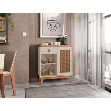 Imagem de Aparador Café Rubi Off White/noce