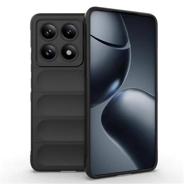 Imagem de Capa macia para celular com absorção de choque, adequada para Xiaomi Note 14 13 12 Pro Plus 5G 4G 14T 14T Pro 13C, preta, para Xiaomi 13C