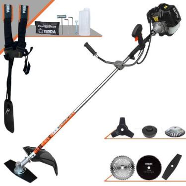 Imagem de Roçadeira Cortador de Grama À Gasolina Terra GRH-520 52cc 2,5HP 6.500r