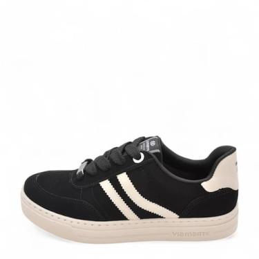 Imagem de Tênis Feminino Via Marte REF: 281-001-02 NOBUCK-NOBUCK, Preto, 35