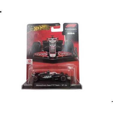 Imagem de Carrinho hotwheels formula 1 premium 2024 - MATTEL, Moneygram hass vf,