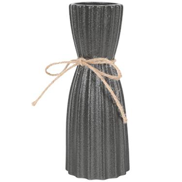 Imagem de Vaso de cerâmica de estilo europeu, vaso de porcelana, arranjo de flores secas, recipiente para plantas, frasco de flores, caneta, porta-lápis, para casamento, cerâmica, decoração de casa