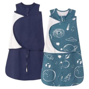 Imagem de Manta Usable para Bebé ZIGJOY Sleep Sack Swaddle 1.0 Tog 6-12M