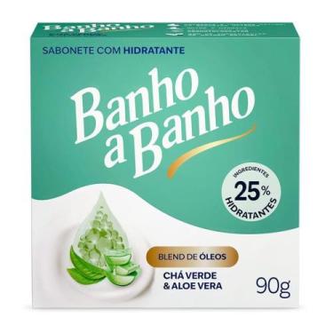 Imagem de Sabonete em Barra Banho a Banho Chá Verde e Aloe Vera 90g