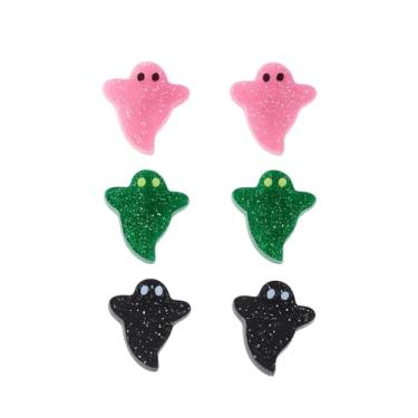 Imagem de Brincos de Halloween para mulheres, brincos de fantasma, roupas de Halloween, acessórios de bijuteria