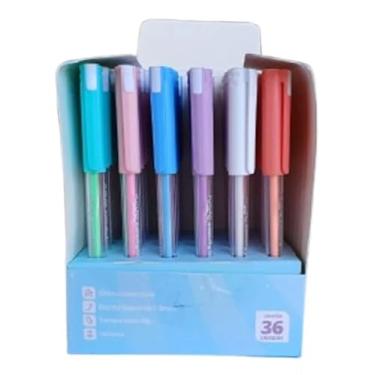 Imagem de Caneta Gel Candy Colors 1.0mm – Kit com 36 Unidades | Cores Vibrantes | Escrita Suave e Confortável – Futuro