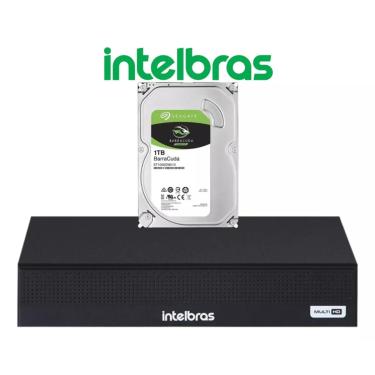 Imagem de Dvr gravador INTELBRAS 8 canais Full hd + hd 1TB