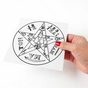 Imagem de Placa Radiestesia Radiônica 17x17 Cm - TETRAGRAMMATON
