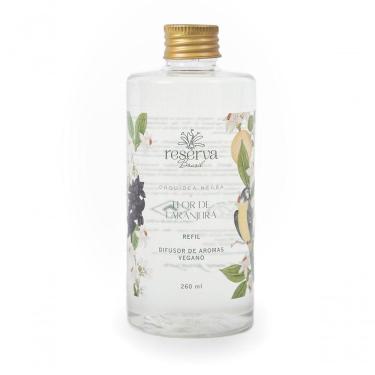 Imagem de Refil Difusor De Aromas Vegano Orquídea Negra E Flor De Laranjeira 260ml