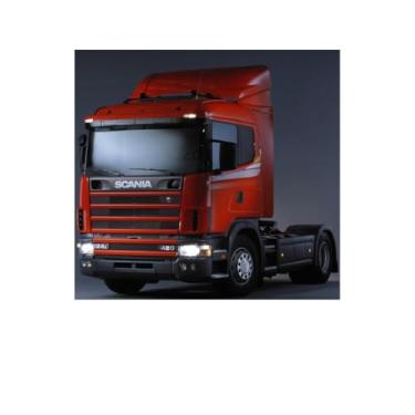 Imagem de Kit Radiador Scania 124 420 + Aditivo Radiador Paraflu Rosa Concentrado 1L