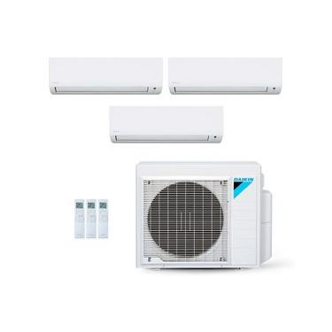 Imagem de Ar-Condicionado Multi Split Inverter Daikin 34.000 (1x Evap HW 9.000 + 2x Evap HW 18.000) Quente/Frio 220V
