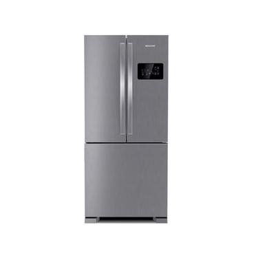 Imagem de Refrigerador Brastemp Side Inverse 3 Portas Frost Free 554 Litros Inox 127V BRO85AK 110