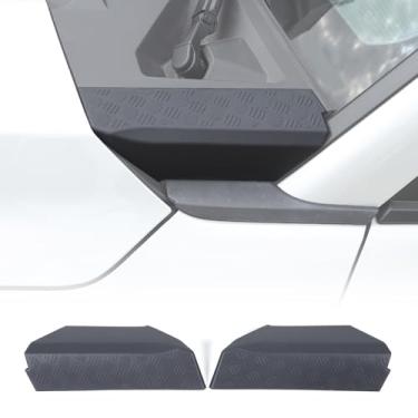 Imagem de LLKUANG Capa de proteção de carroceria preta para carro capas de capô externas protetores de canto laterais compatíveis com Toyota Land Cruiser 250 Prado J250 LC250 2024 2025 2026 ABS painel de