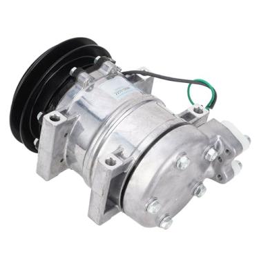 Imagem de Hyuduo 220510688 Compressor AC para Injeção Eletrônica de Escavadeira ZAX-3, Compressor de Ar Condicionado de Liga de Aço Com Instalação Rápida, Refrigeração Eficiente e Economia de Energia