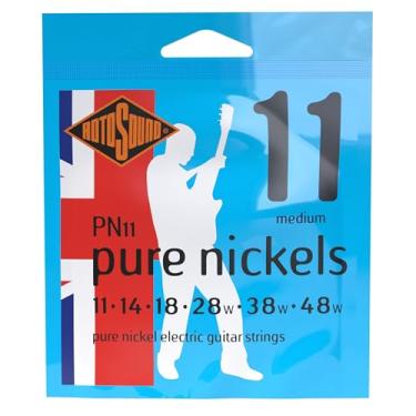 Imagem de Encordoamento Guitarra Rotosound - Pure Nickels - PN11 - .011/.048