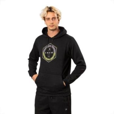 Imagem de Blusa Moletom Fechado Okdok Hexagon Masculino-Masculino