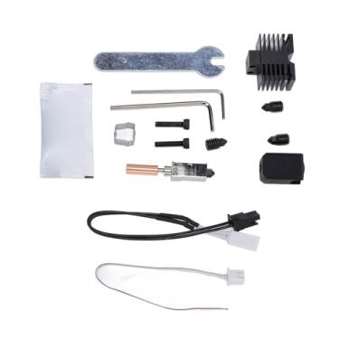 Imagem de Sanpyl Kit Hotend de Impressora 3D Ti Alloy Throat para QIDI X Plus3 X Maximum3 Smart3 Q1 Pro, Bico de Aço Endurecido, Design Integrado, Diâmetro de Filamento de 1,75 Mm, Impermeabilização de Alta