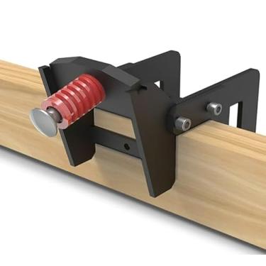 Imagem de Moroayop 2 peças de cabide de alvo de aço – Base de suporte de alvo para vigas de madeira de suporte de alvo de 2 x 4 x 4, design resistente e estável para prática de tiro de precisão, configuração