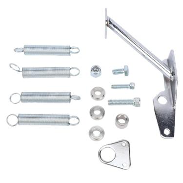 Imagem de Aramox Kit de Mola de Retorno do Acelerador de Carb, Kit de Retorno do Acelerador de Molas de Aço Inoxidável de Configuração Dupla para Série 2300 2305 4150 4160 Referência OEM Ampla